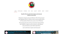 Desktop Screenshot of lahorechildrenfilm.com